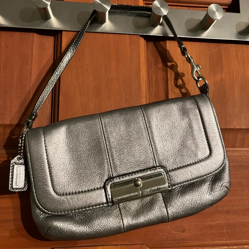 Coach Vintage Silver Mini Bag